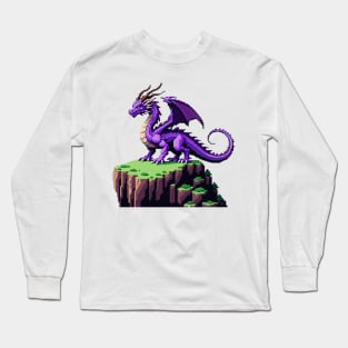 pixel dragon Long Sleeve T-Shirt